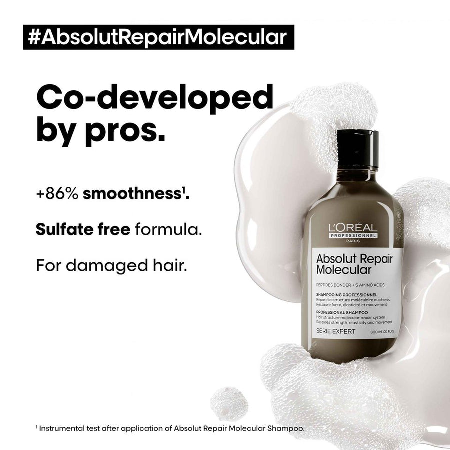 L’oréal Absolut Repair Molecular Sulfate-Free Molecular Repairing Shampoo