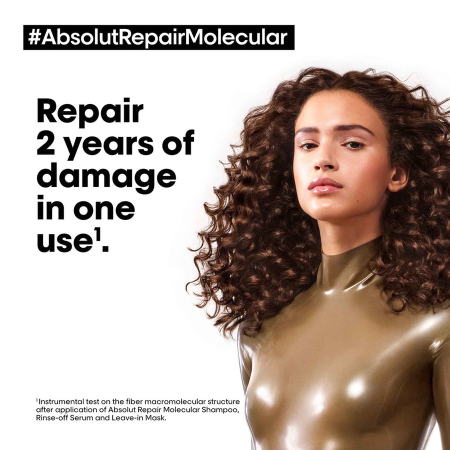 L’oréal Absolut Repair Molecular Deep molecular repairing hair rinse-off serum