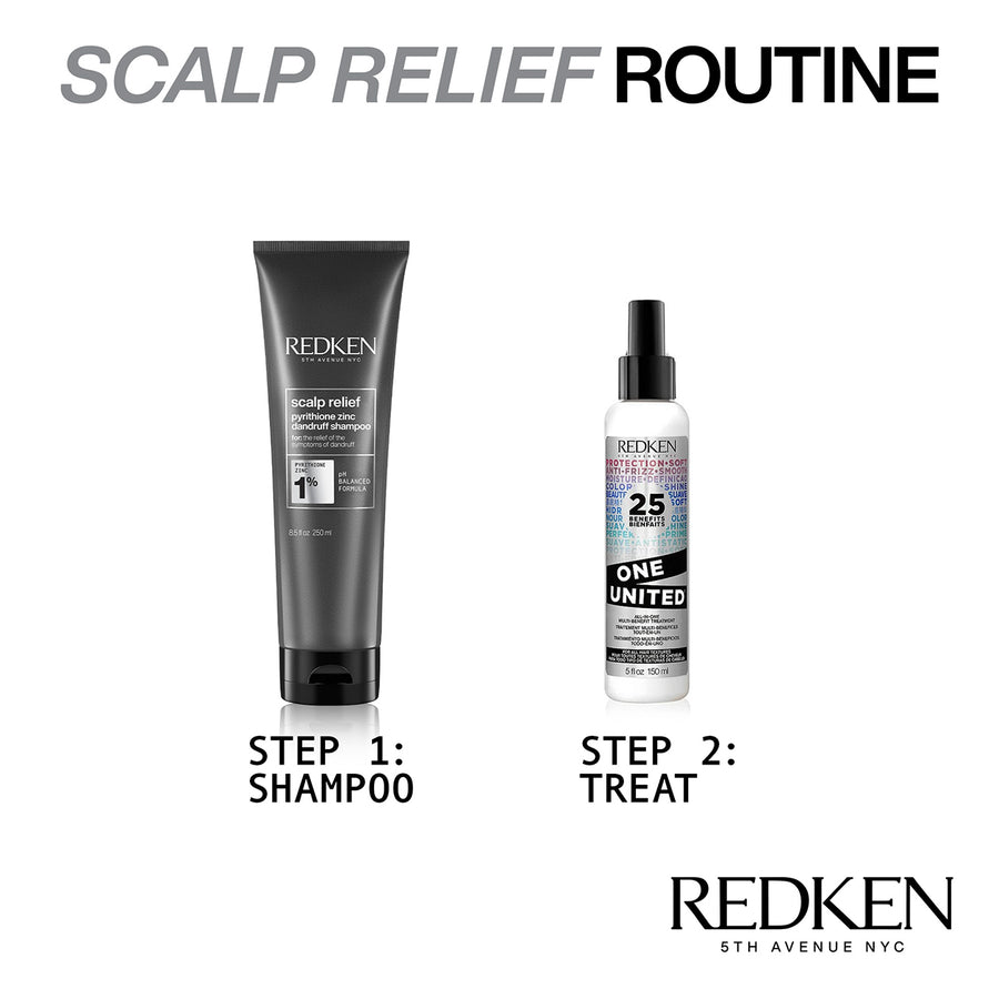 Scalp Relief- Dandruff Control Shampoo 8.50z - New Look