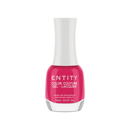 Entity- Powe Pink- Gel, Lacquer, Dip & Buff